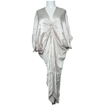 Kjole (Beige) fra Zara Viscose