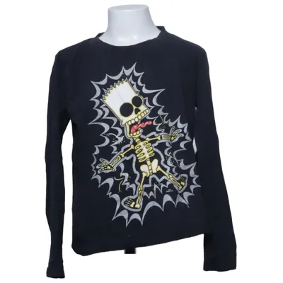 Lange mouwen shirt (Zwart) van The Simpsons Katoen
