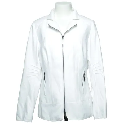Jakke (Hvid) fra Cosima Acetat, Nylon, Polyester