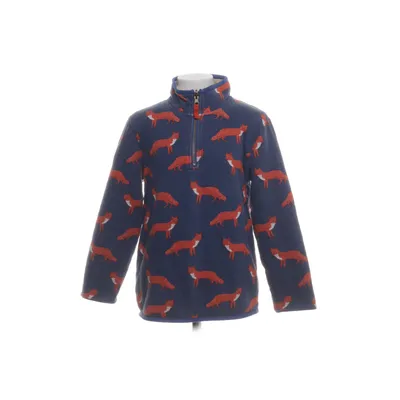 Fleecetröja (Blå, Orange, Vit) från Mini Boden Bomull, Polyester