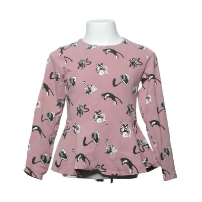 Långärmad t-shirt (Rosa) från Kaxs by KappAhl Elastan, Ekologisk bomull
