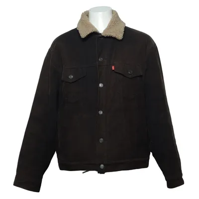 Veste en jeans fourrée (STANDARD TRUCKER) de Levi Strauss & Co Acrylique, Coton, Polyamide, Polyester