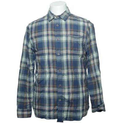 Flannel shirt (Blue, Multicolored) from Mantaray Cotton
