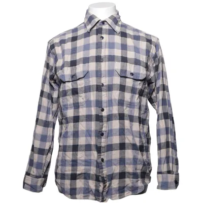Flanellen overhemd (Blauw, Beige, Zwart) van Izod Katoen