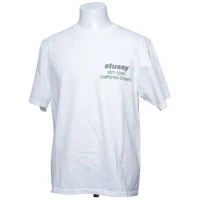 T-shirt (Hvid) fra Stüssy Bomuld