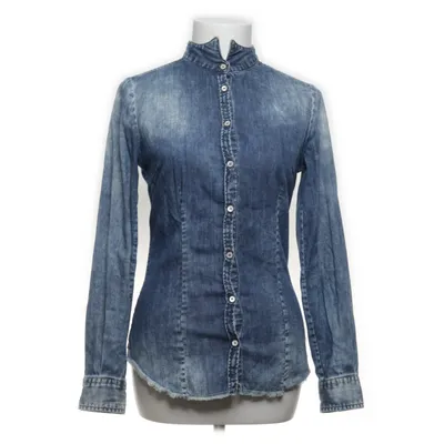 Denim shirt (Blue) from Cycle Cotton, Elastane