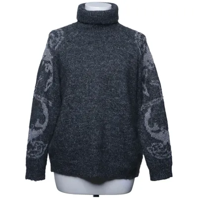 Turtleneck (Gray) from Margit Brandt Acrylic, Mohair, Polyamide, Wool