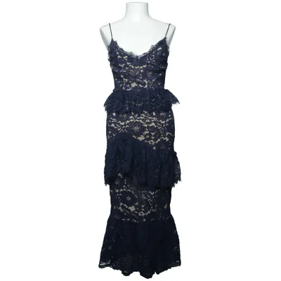 Klänning (Blå, Beige) från Bubbleroom by Carolina Gynning Bomull, Polyamid, Polyester