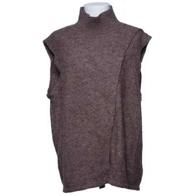 Slipover (Brown) from Kaffe Acrylic, Elastane, Recycled polyester, Wool