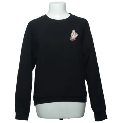 Collegetröja (Svart) från Grandpa Ekologisk bomull