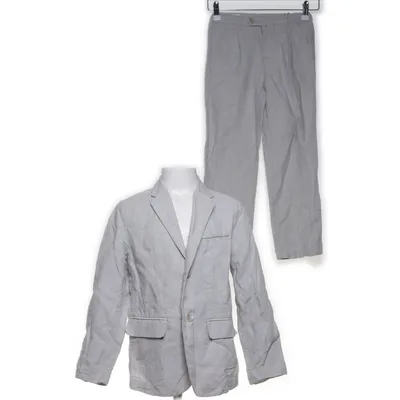 Kostym (Grå) från Zara Bomull, Linne