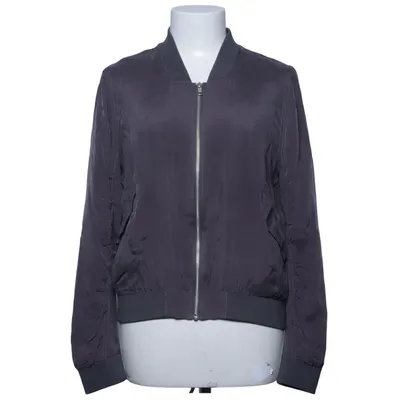 Bomberjakke (Grå) fra WERA Stockholm Cupro, Polyester, Viscose