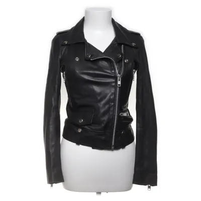 Bikerjacka (Svart) från Munderingskompagniet Skinn