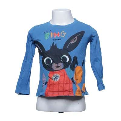 Langærmet t-shirt (Blå, Flerfarvet) fra Bing