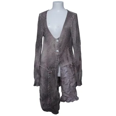 Cardigan (Beige, Brun) fra Piro Bomuld, Linned, Viscose