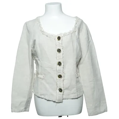 Blazer (Beige) from Uldahl Cotton, Linen