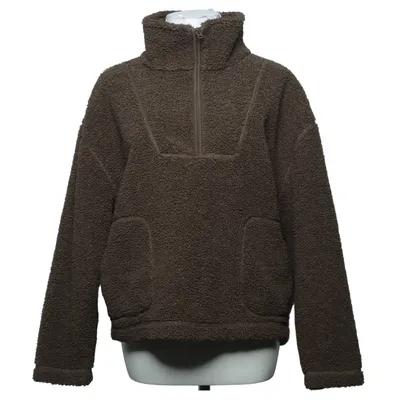 Fleece trui (Bruin) van Dobber