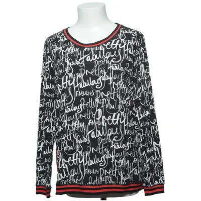 Blouse (Black, White, Red) from Sani Blu Elastane, Viscose