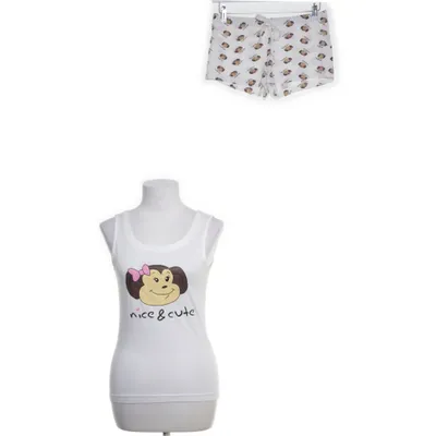 Pajamas (White) from Dream Girl Cotton
