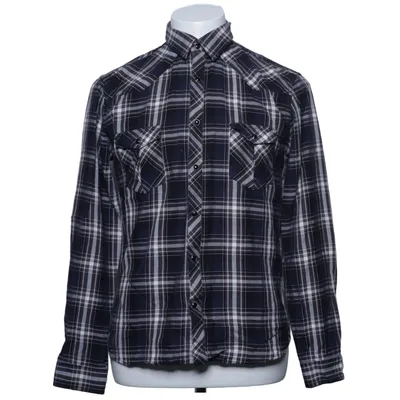 Flannel shirt (Blue, White, Gray) from Emilio Cotton
