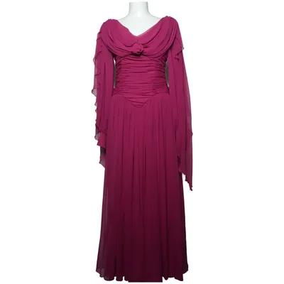 Avondjurk (Roze) van John Charles Acetaat, Polyester