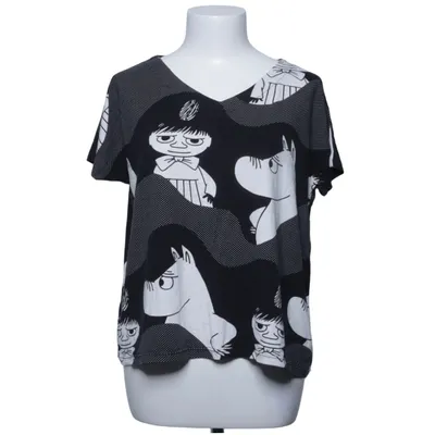 T-shirt (Black, White) from Moomin by Martinex