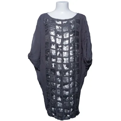 Dress (Gray, Silver) from The Wardrobe Polyamide, Viscose