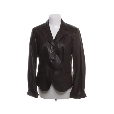 Läderkavaj (Brun) från Walter Leder Acetat, Skinn