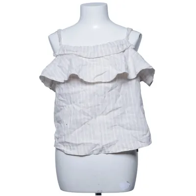 Topp (Beige, Vit) från Mango Suit Bomull, Linne