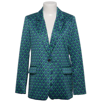 Blazer (Blå, Grøn, Flerfarvet) fra EsQualo Elastan, Polyester