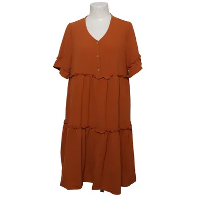 Dress (Orange) from Kojooin Polyester