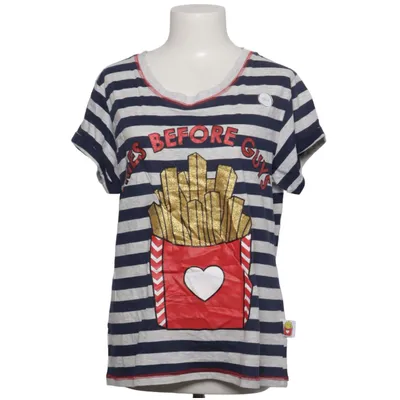 T-shirt (Blå, Grå) fra Love to Lounge Bomuld, Polyester
