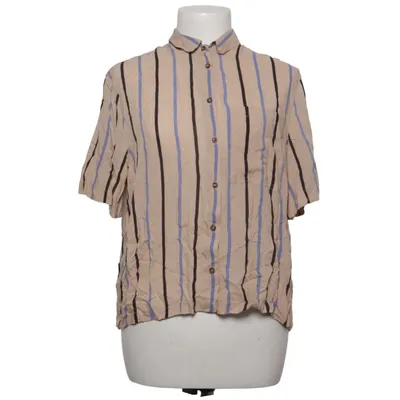 Kortärmad skjorta (Beige, Blå, Svart) från Pink Woman Viskos