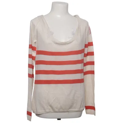 Pull-over (Blanc, Rouge) de Berenice Cachemire, Soie