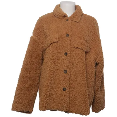 Overshirt (Brown) from Ambra Acrylic, Elastane, Polyester, Wool