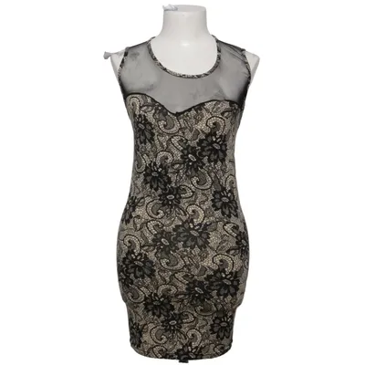 Cocktail dress (Black, Beige) from Superstition Elastane, Polyester