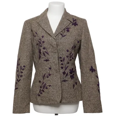 Kavaj (Brun, Lila) från Iceberg Kashmir, Ull