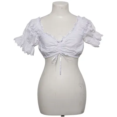 Dirndl blouse (Wit) van Distler Katoen, Polyester