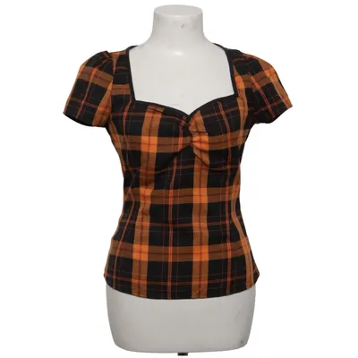 Top (Black, Orange) from Collectif London Elastane, Polyester