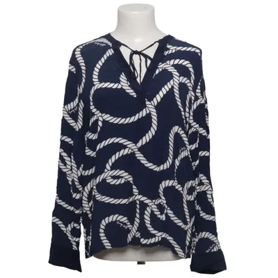 Blouse (Blue, White) from Tommy Hilfiger Viscose