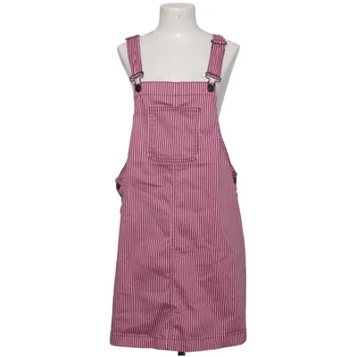 Hängselklänning (Rosa, Röd) från Zizzi Bomull, Elastan, Polyester