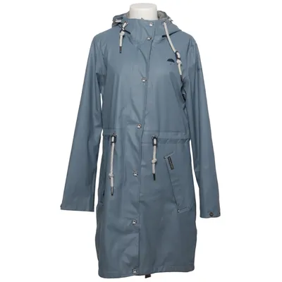 Raincoat (Blue) from Schmuddelwedda Cotton, Polyester, Polyurethane