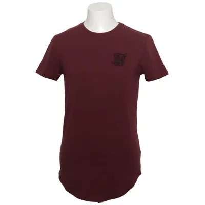 T-shirt (Red) from SikSilk Cotton, Elastane