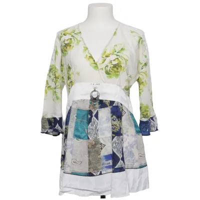 Blouse (Blanc, Multicolore) de Elisa Cavaletti Viscose