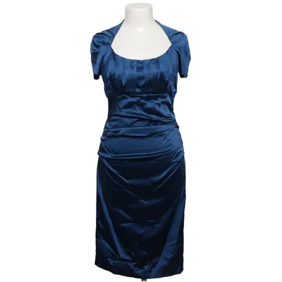 Robe de cocktail (Bleu) de Mariposa Acétate, Élasthane, Polyamide, Polyester