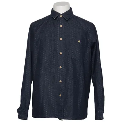 Jeansskjorta (Blå) från Shore Leave Bomull, Elastan, Polyester