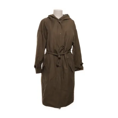 Trenchcoat (Grön) från Zara Basic Outerwear Bomull, Polyamid