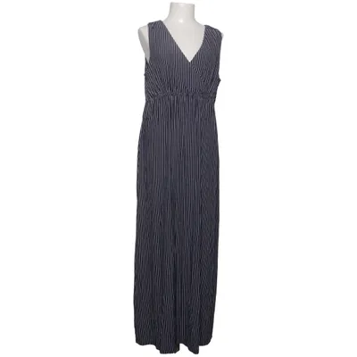 Robe longue (Bleu, Blanc) de Gap Maternity Élasthane, Viscose