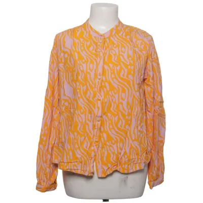 Blouse (Yellow, Pink) from Fire & Glory Viscose