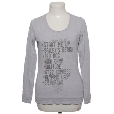 Long sleeve T-shirt (Gray) from Eddie Bauer Cotton, Elastane